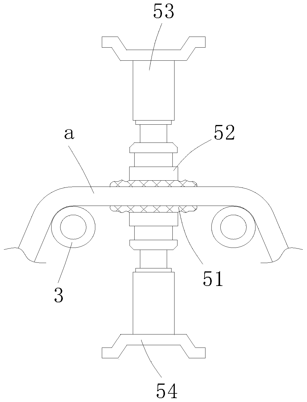 Coating and rolling device for battery production