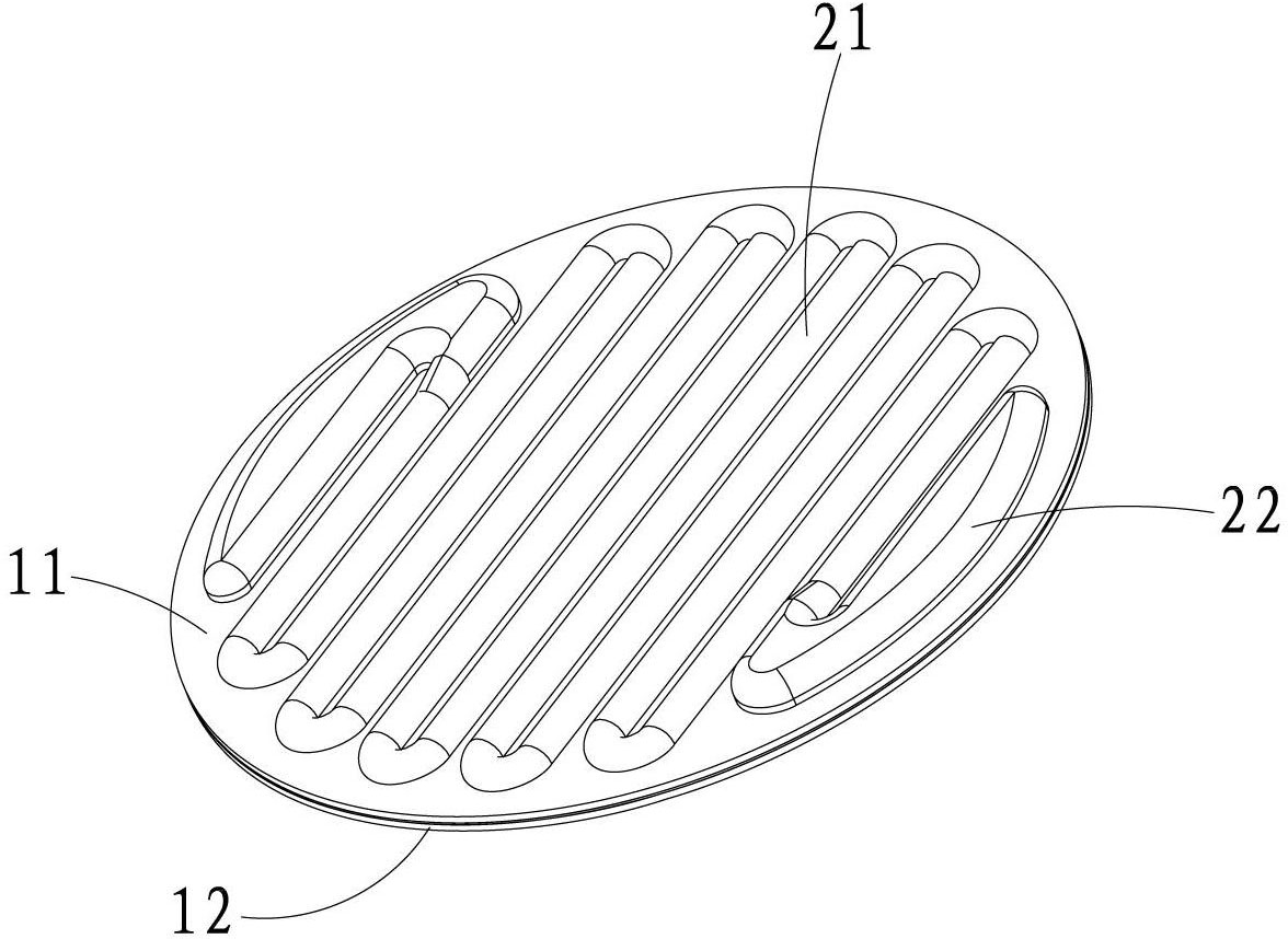 Method for manufacturing flat-plate fluorescent lamp