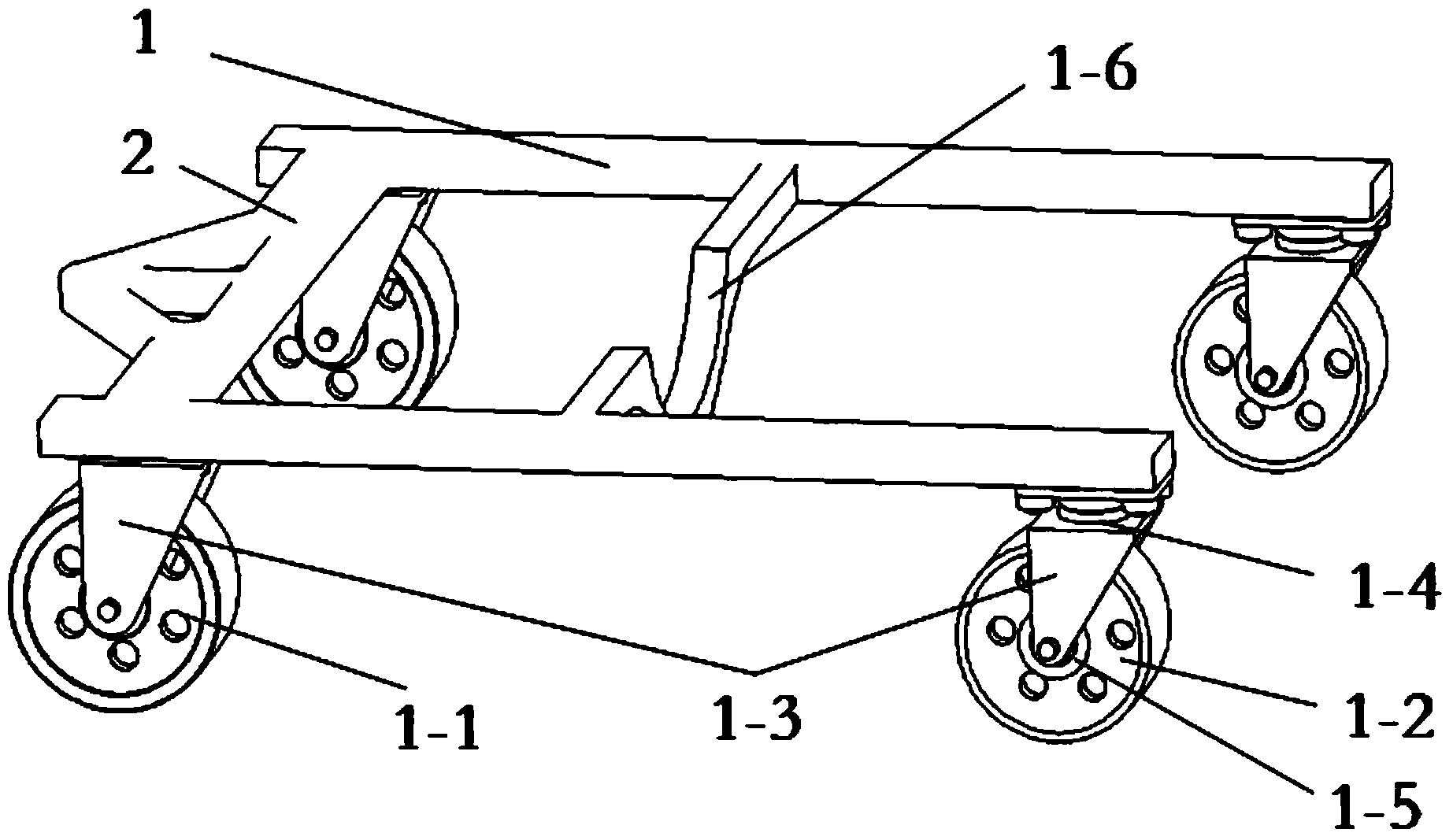 Semi-automatic loading device of barrelled water