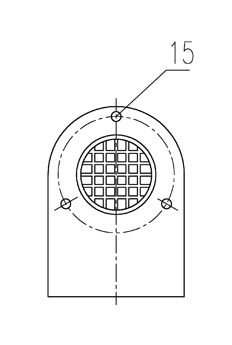 Protective device for electrical system box vent hole