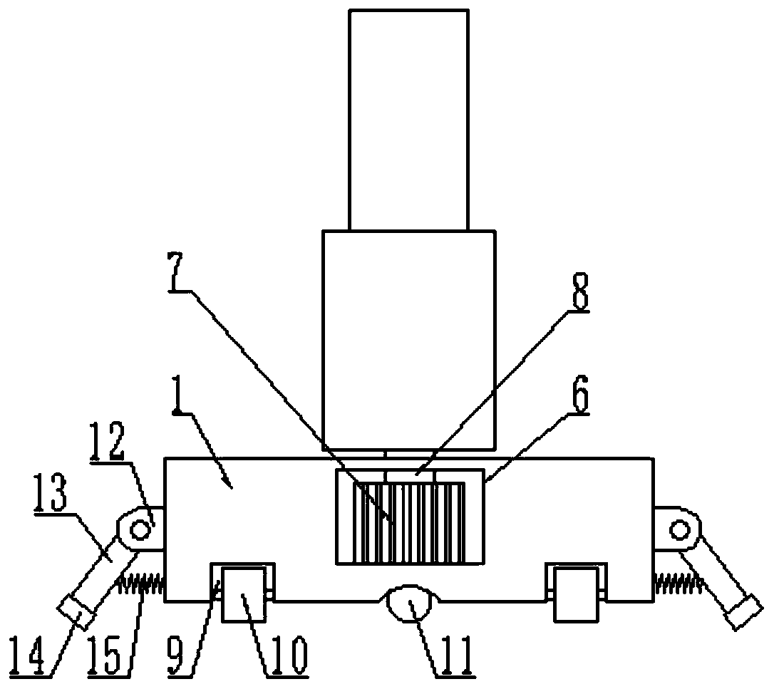 Push-pull entry marking frame for law teaching