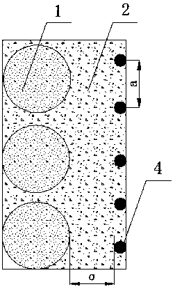 Determination method for optimal thickness of protection layer reserved for retaining piles in deep foundation pit blasting construction