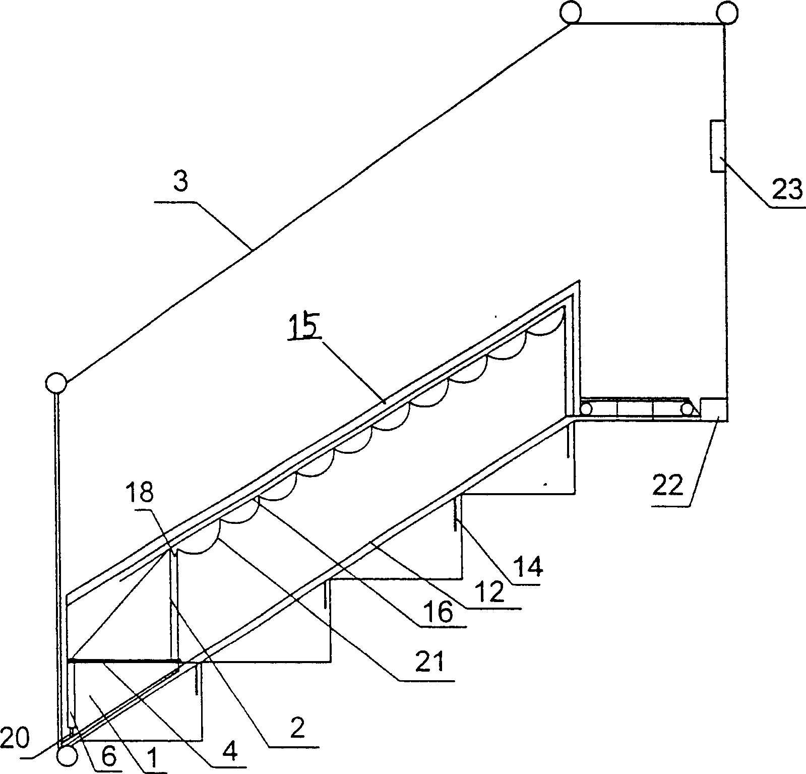 Domestic escalator