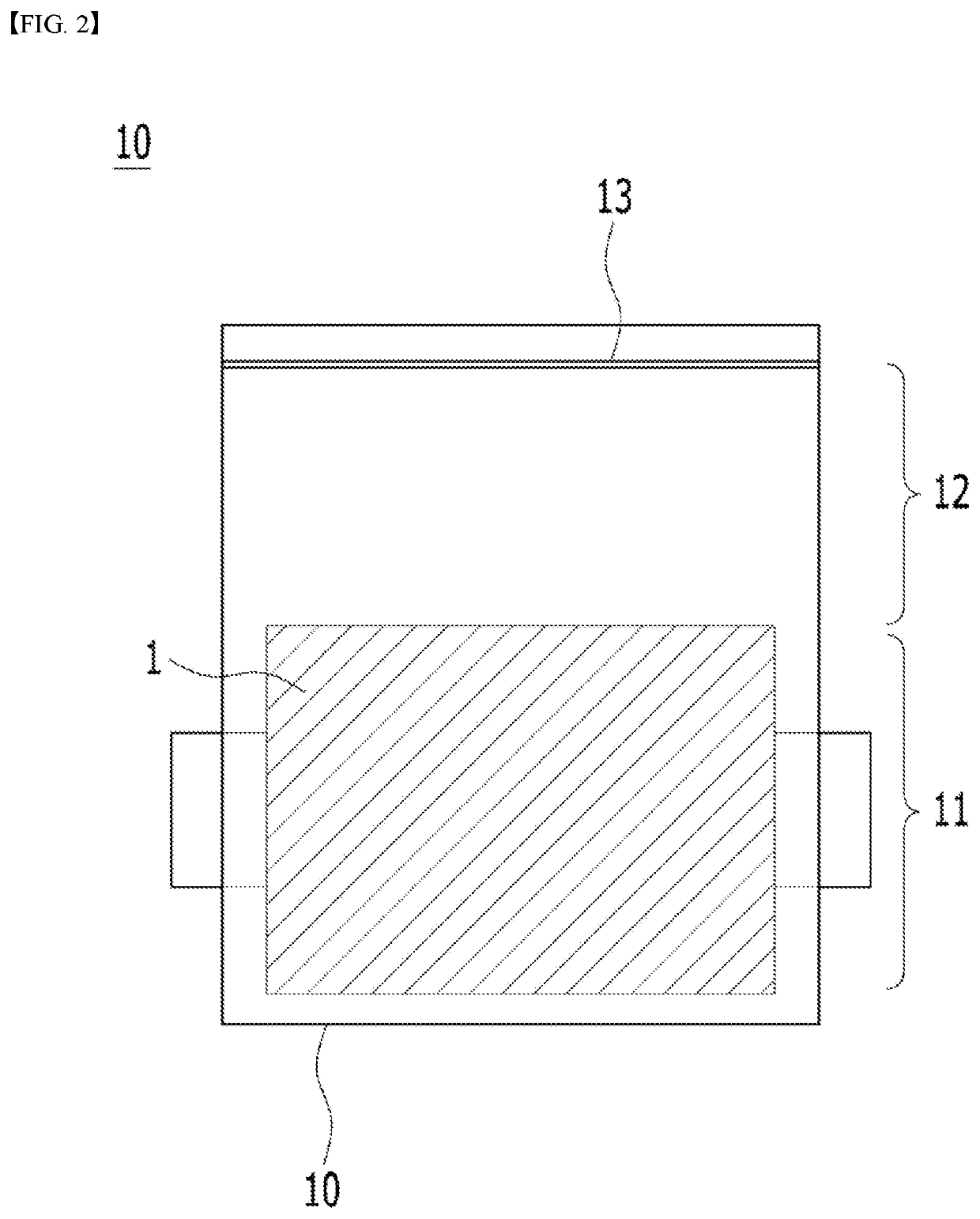 Lithium secondary battery case for suppressing deformation of electrode assembly