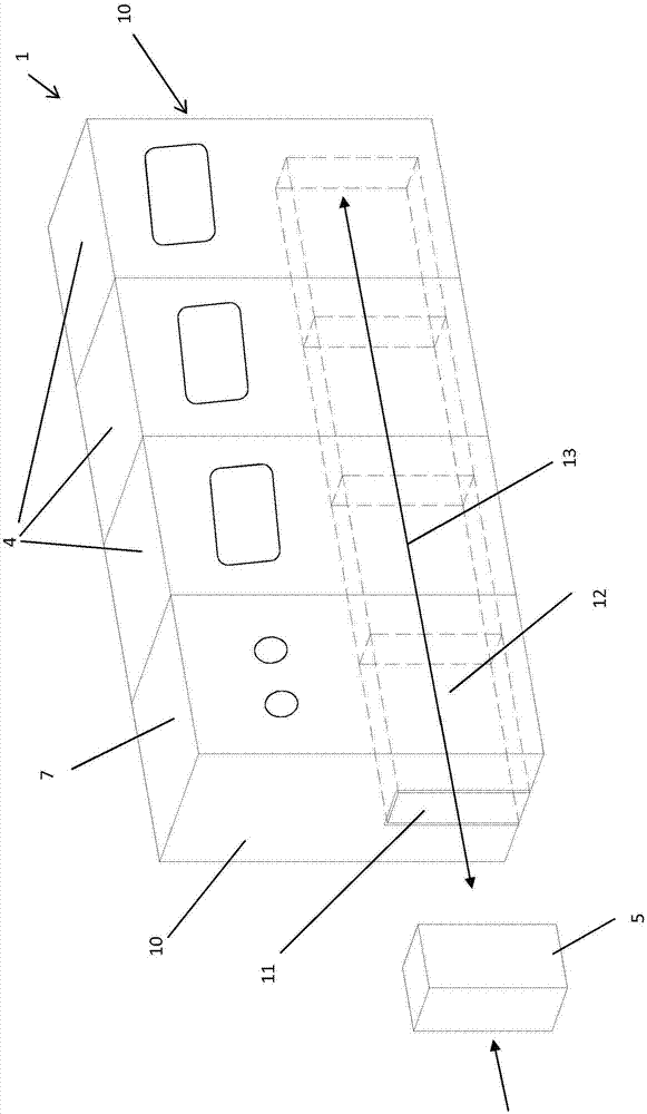 System for producing three-dimensional objects
