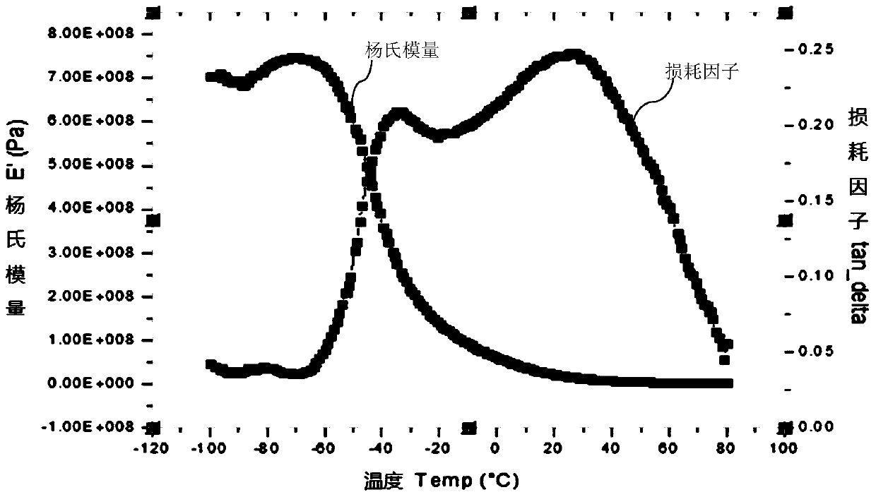 A kind of sound-absorbing backing material applied to ultrasonic probe and preparation method thereof