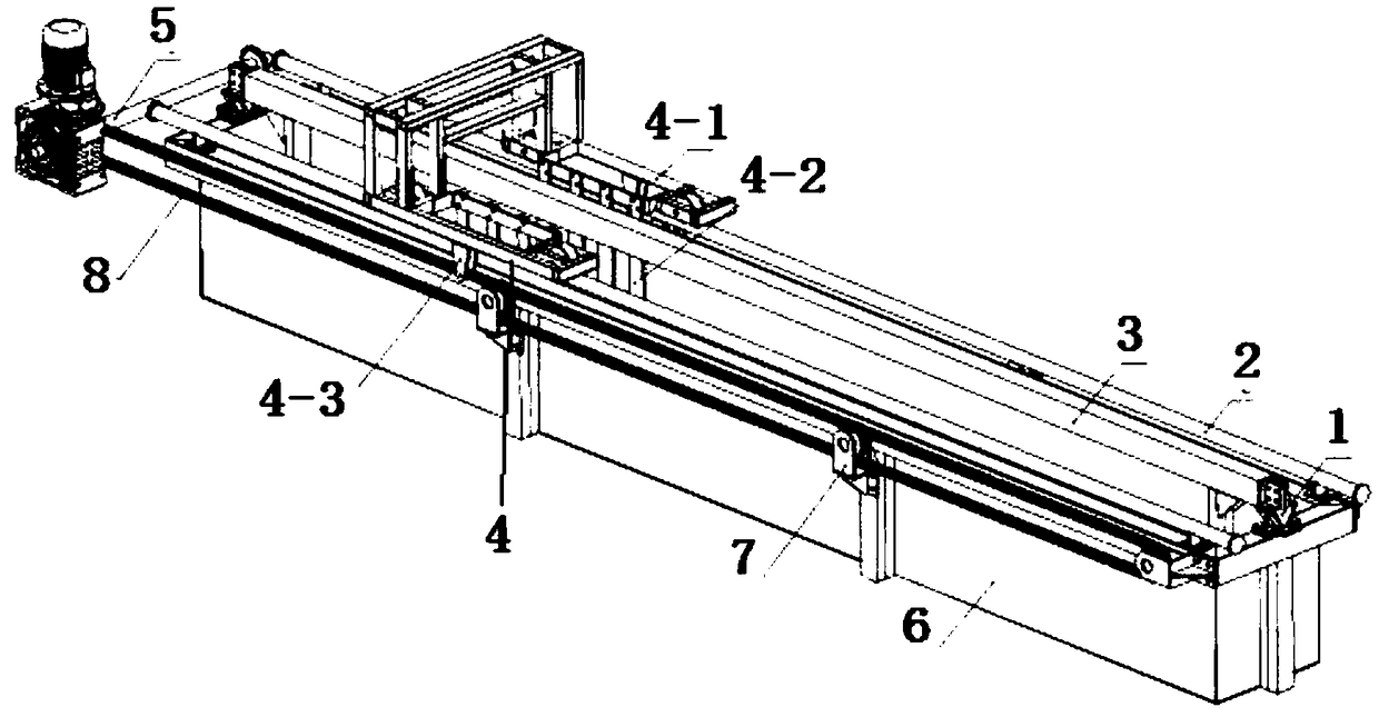 A kind of anode variable speed movement electroplating device