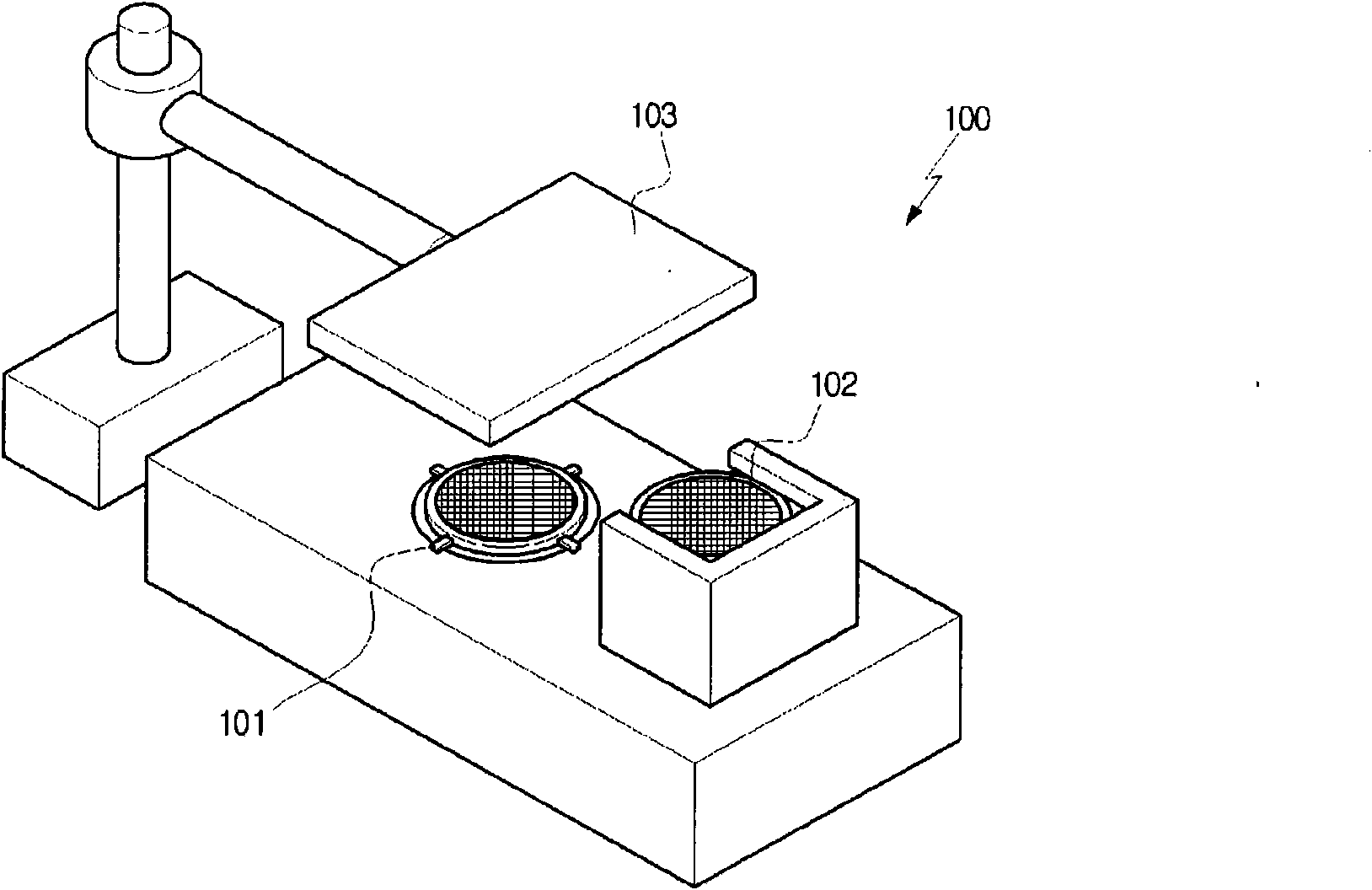 Method for wafer test and probe card for the same