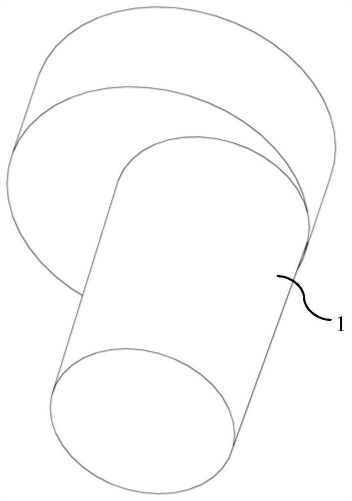 An eccentric shaft and its forming process