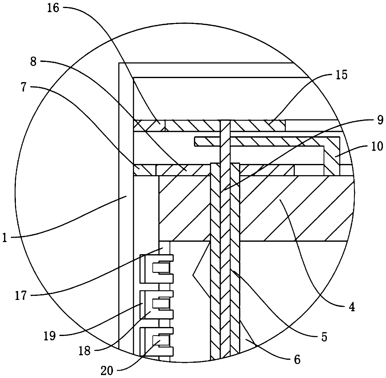 Planetary stirring device