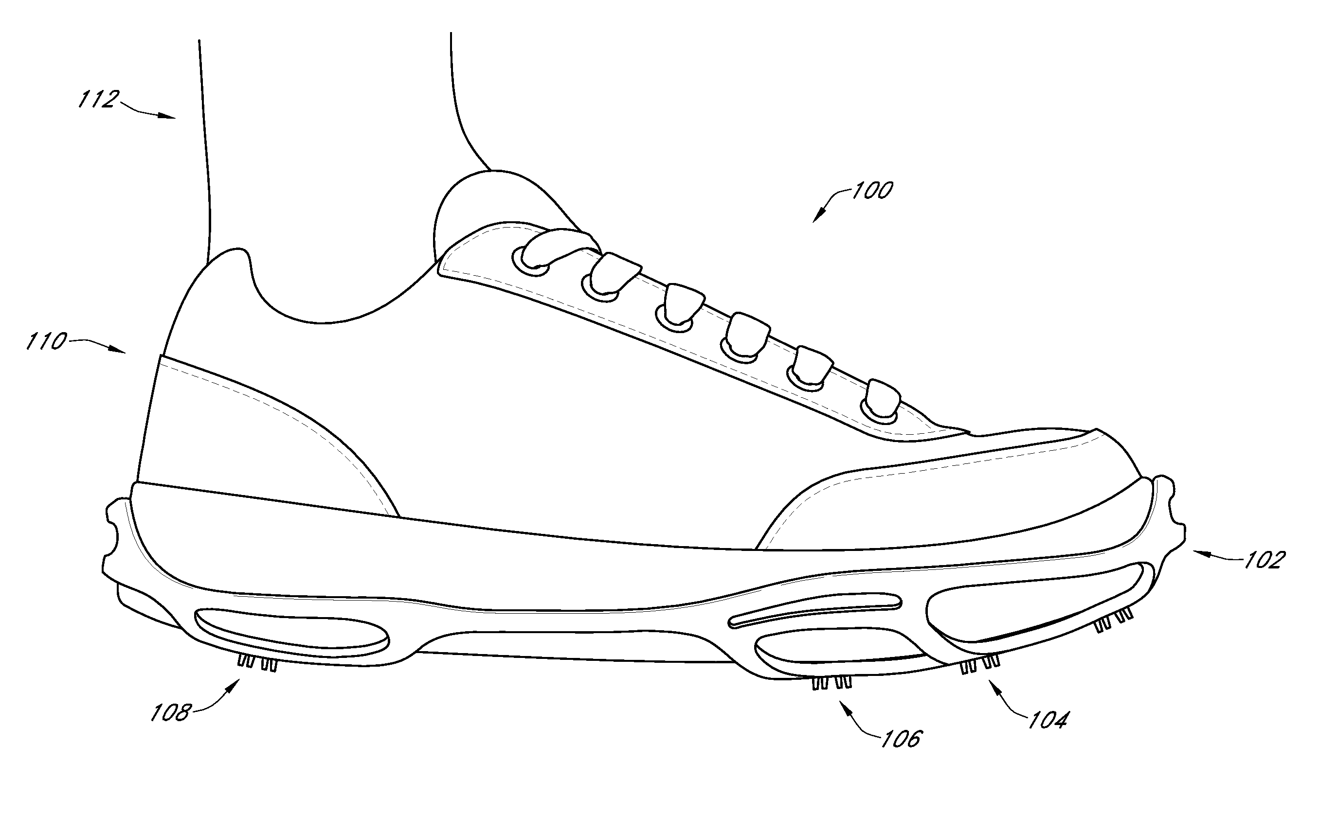 Temporary Removable Sole with Removable Cleats