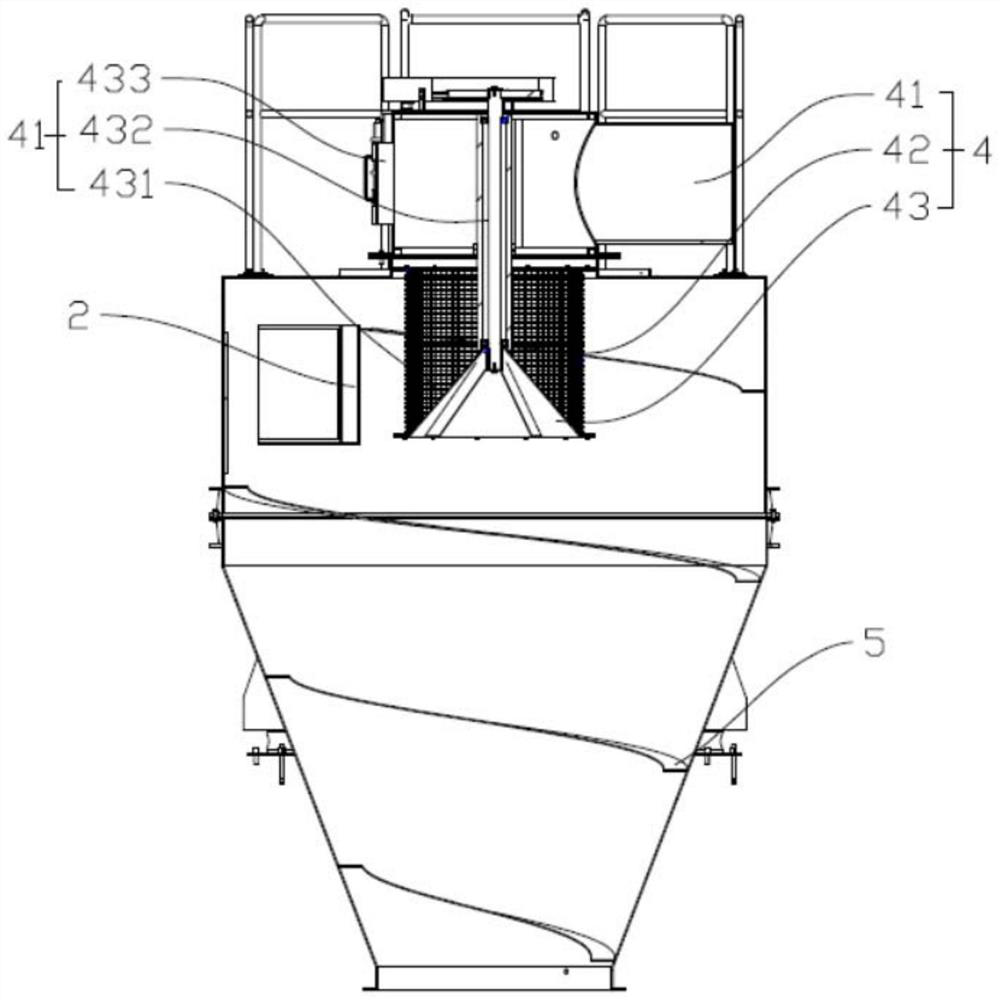 Rotary separator for garbage classification