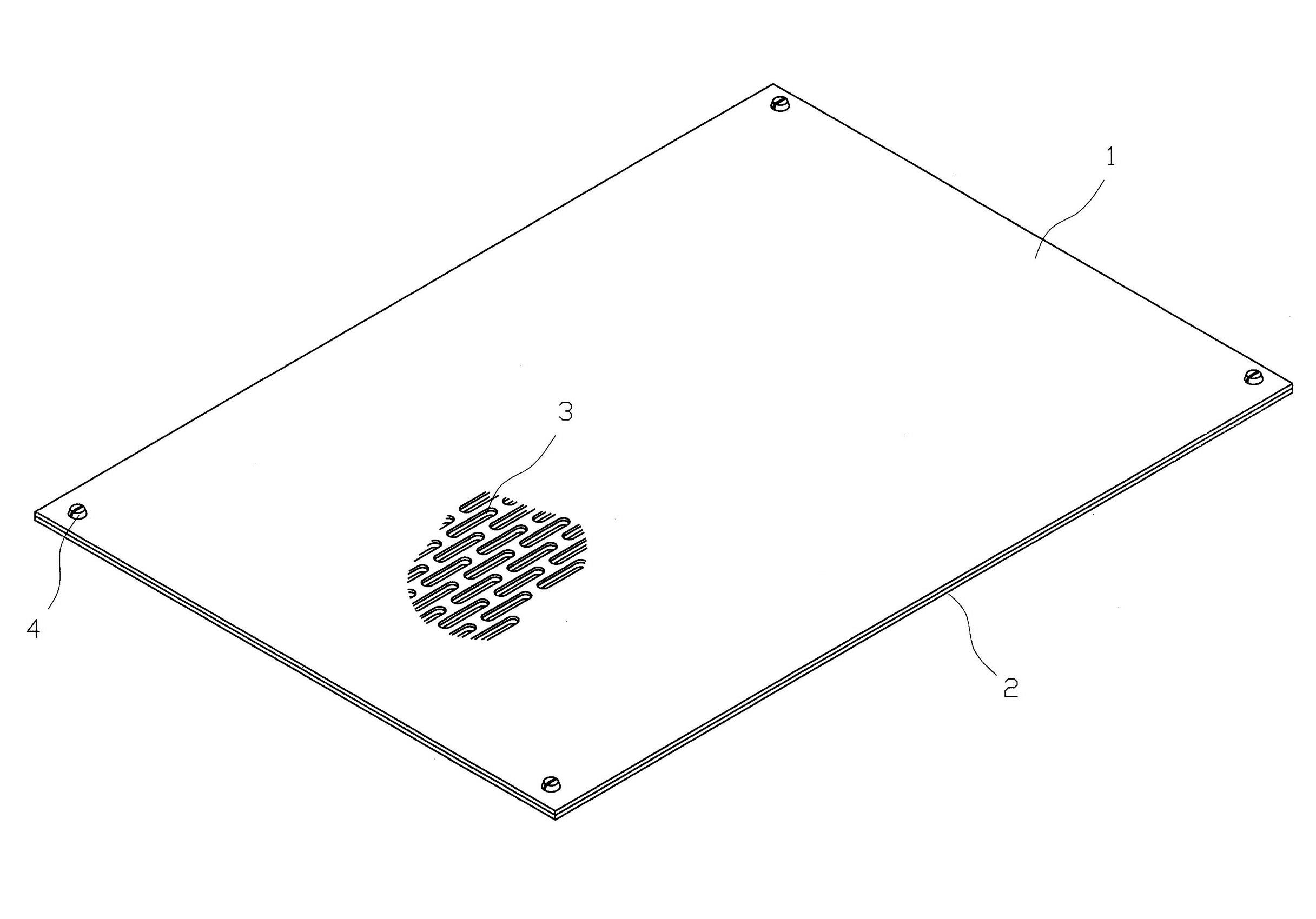Novel screen plate with composite structure