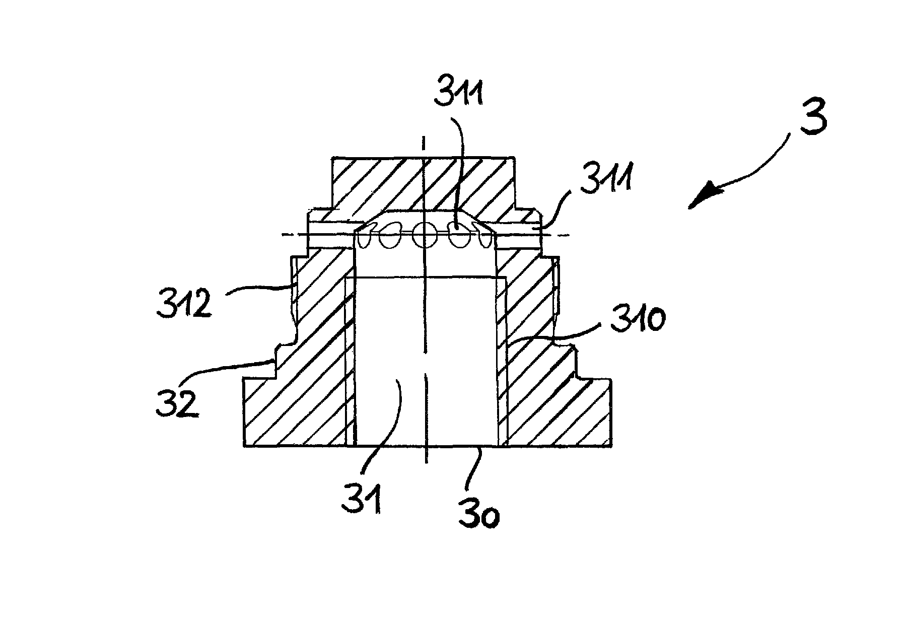 Drying nozzle