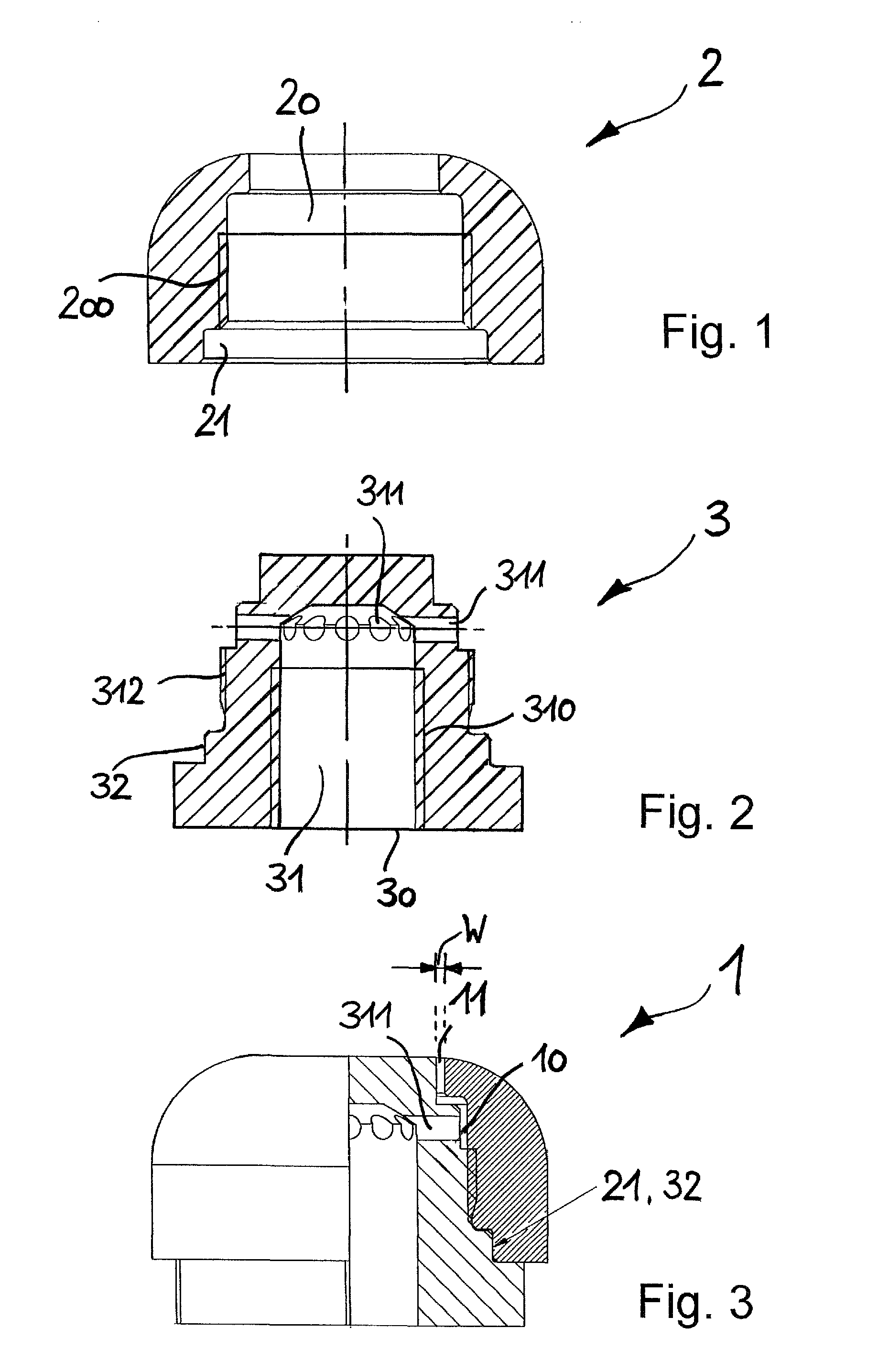 Drying nozzle