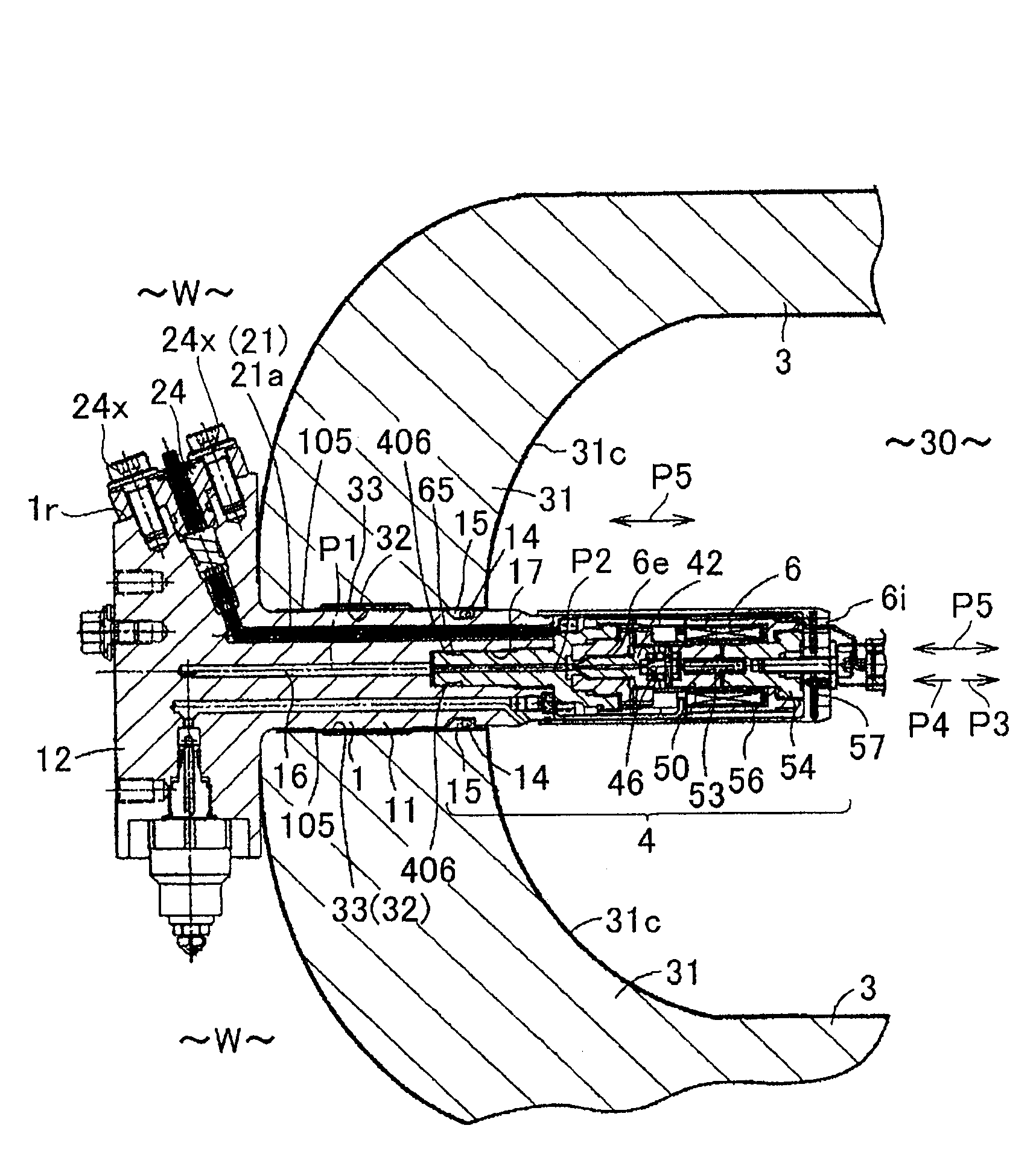 Component holding device