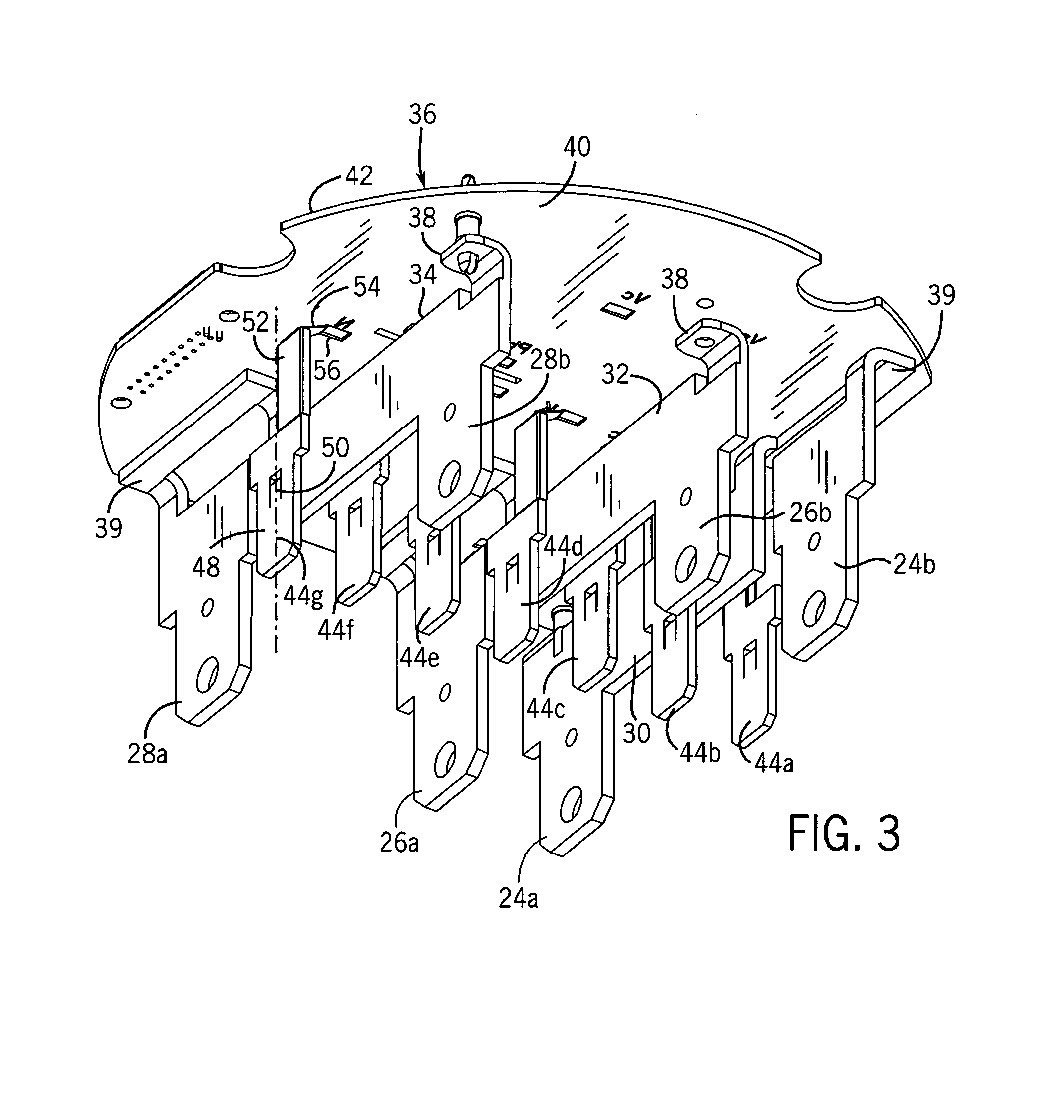 Electronic electricity meter having configurable contacts