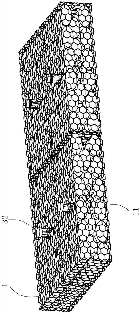 A construction method for water conservancy slope protection