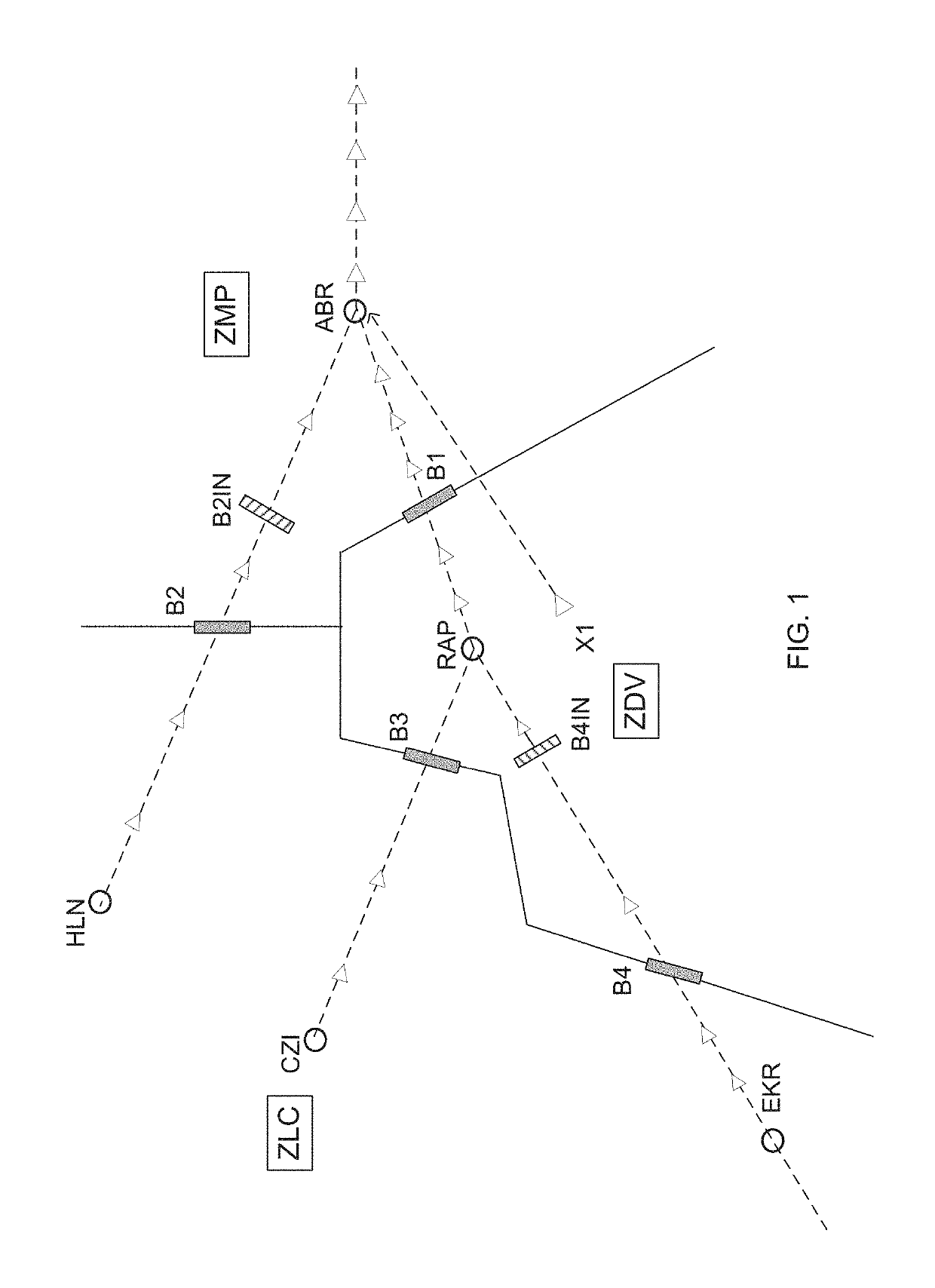 Miles-in-trail with passback restrictions for use in air traffic management