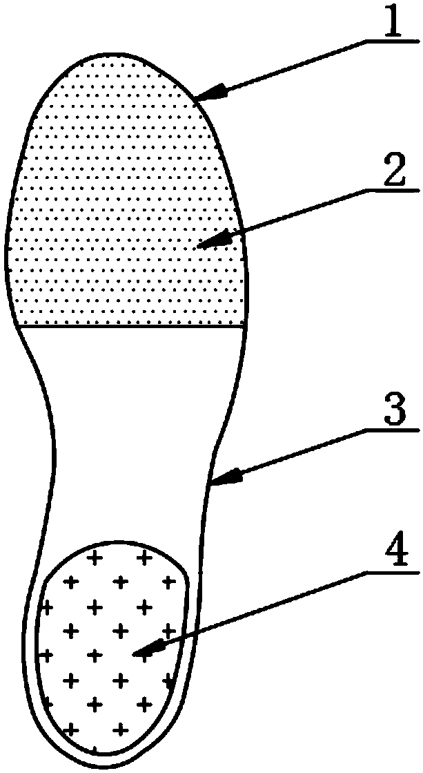 Anti-slip shoe pad