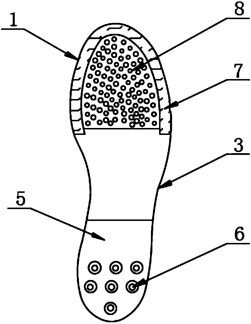 Anti-slip shoe pad