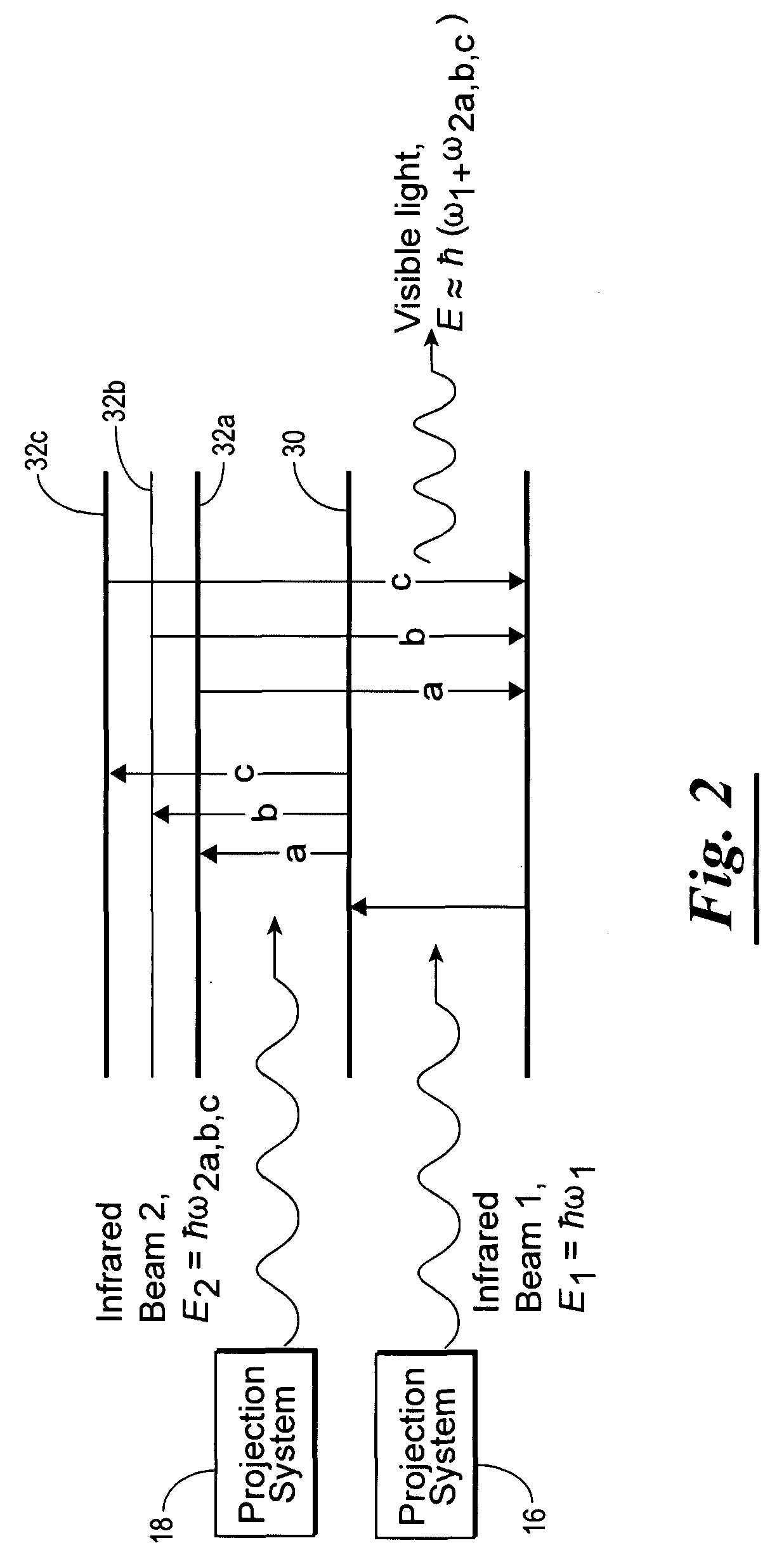 Light surface display for rendering a three-dimensional image