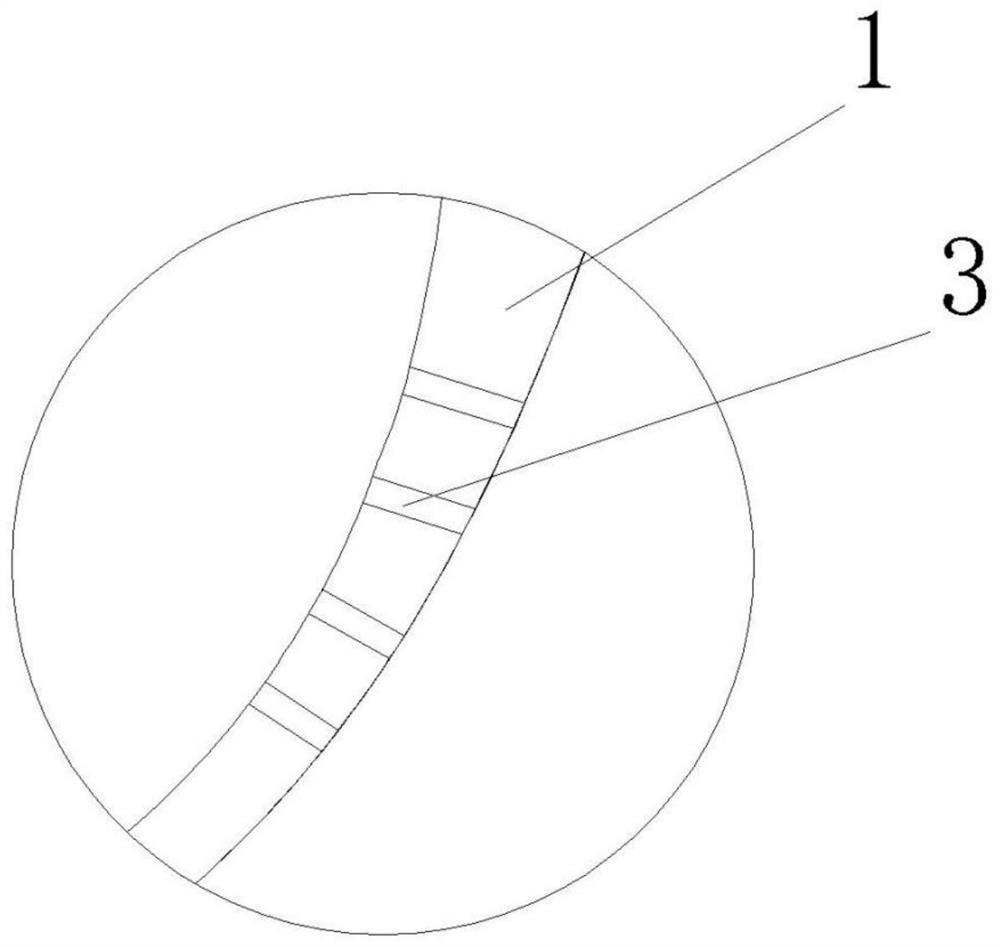 Mirror frame made of different materials and preparation method thereof