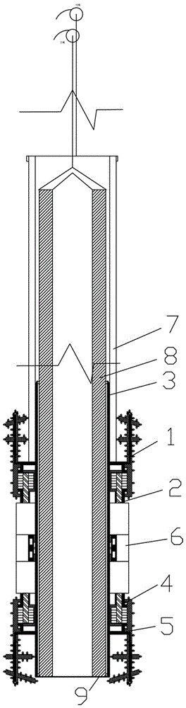 Construction method for pile foundation