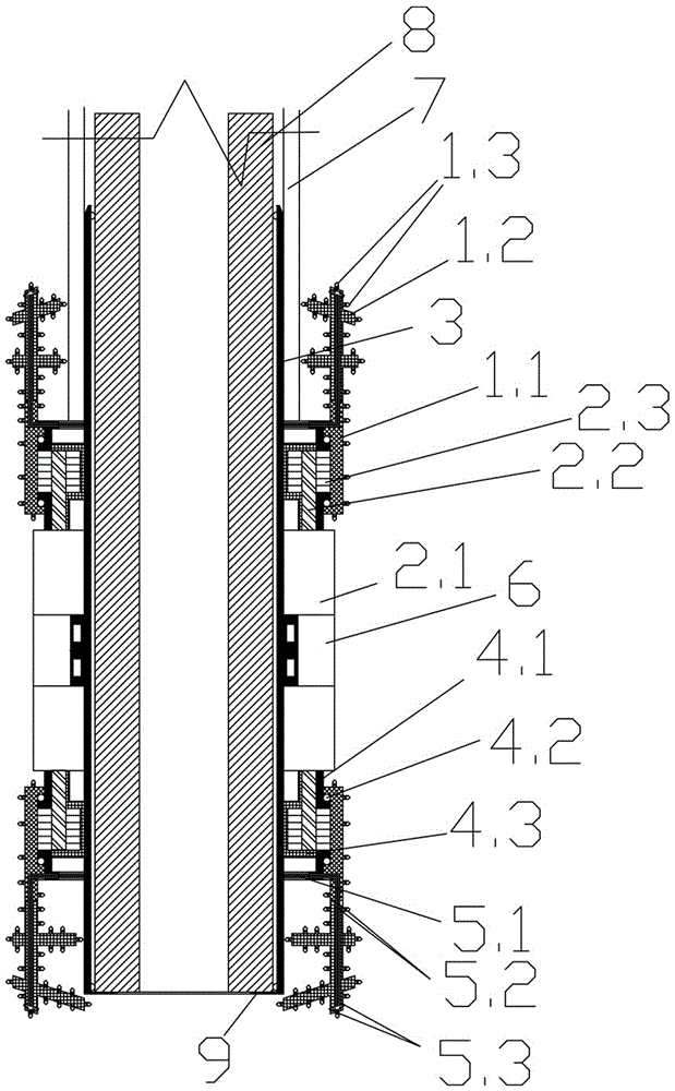 Construction method for pile foundation