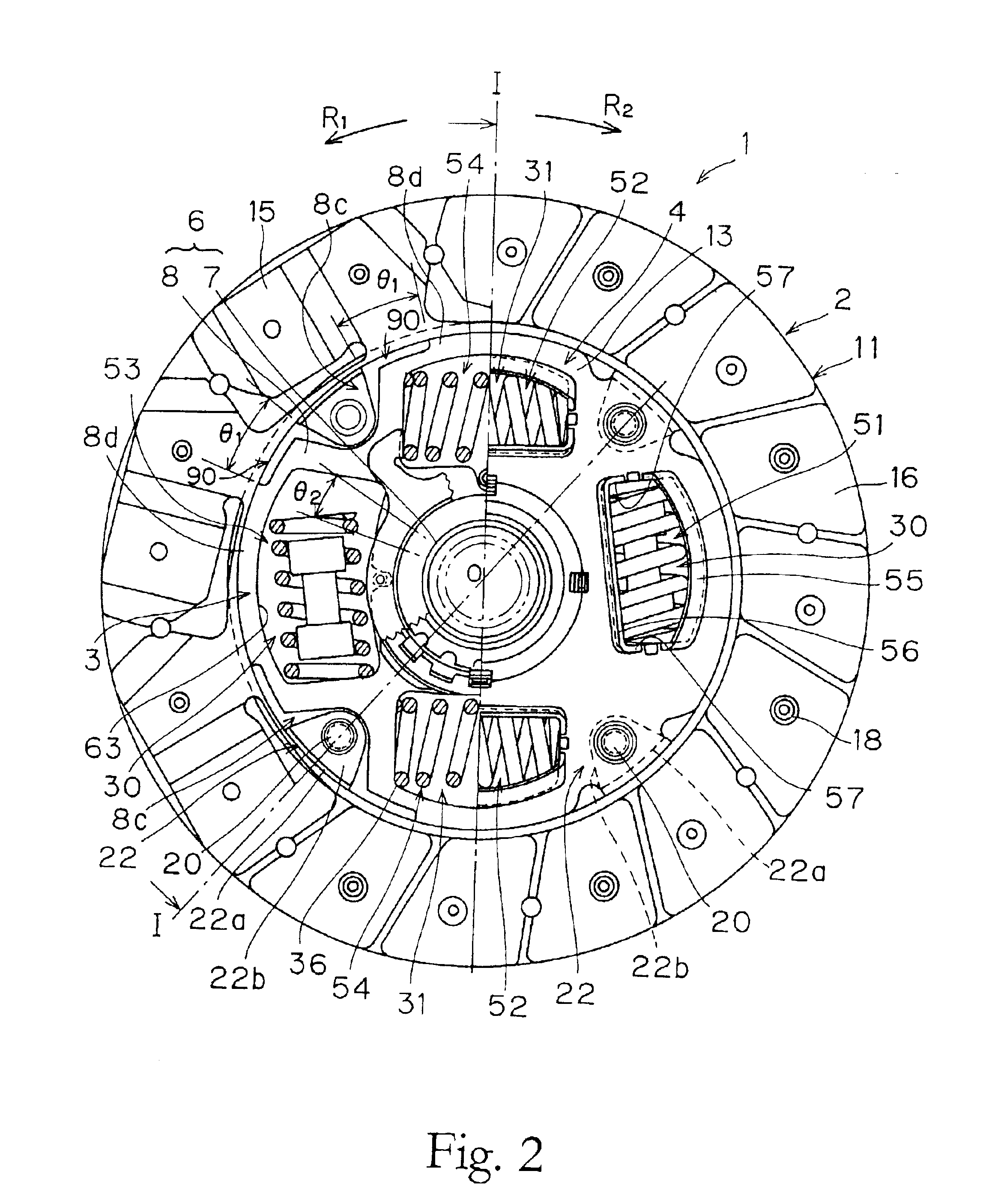 Damper mechanism