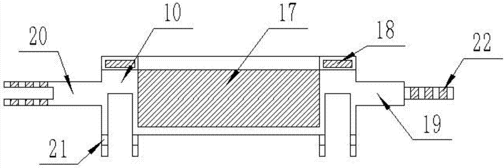 Warning bar easy to recycle and disassemble for building