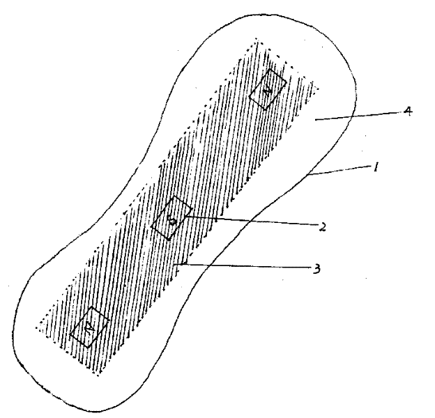 Medicinal pad for magnetotherapy and preparing method thereof