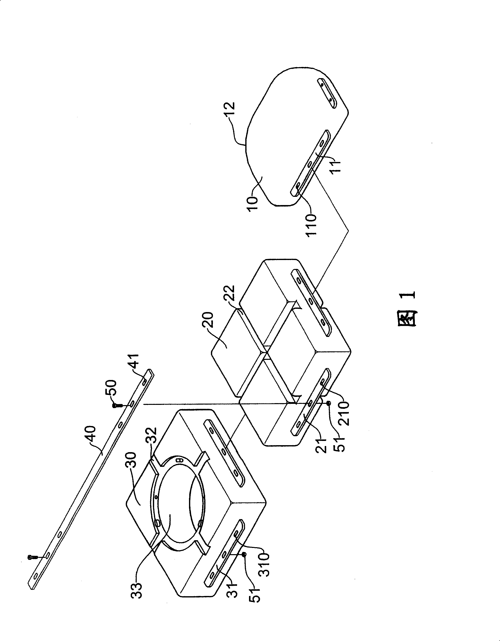 Combination type pontoon