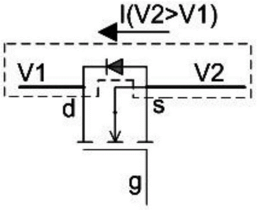 Switch circuit of power switching