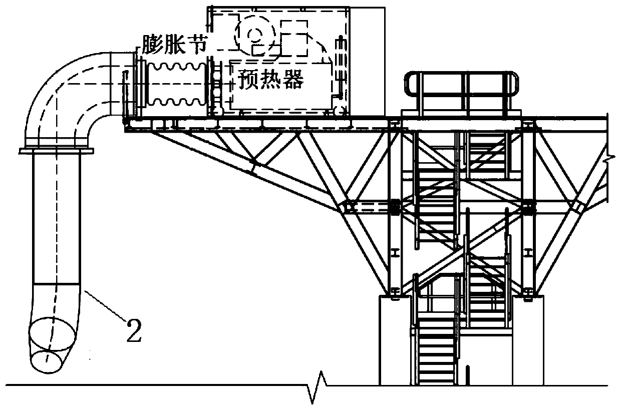 Preheating method for molten salt tank of thermal storage system of photothermal power station