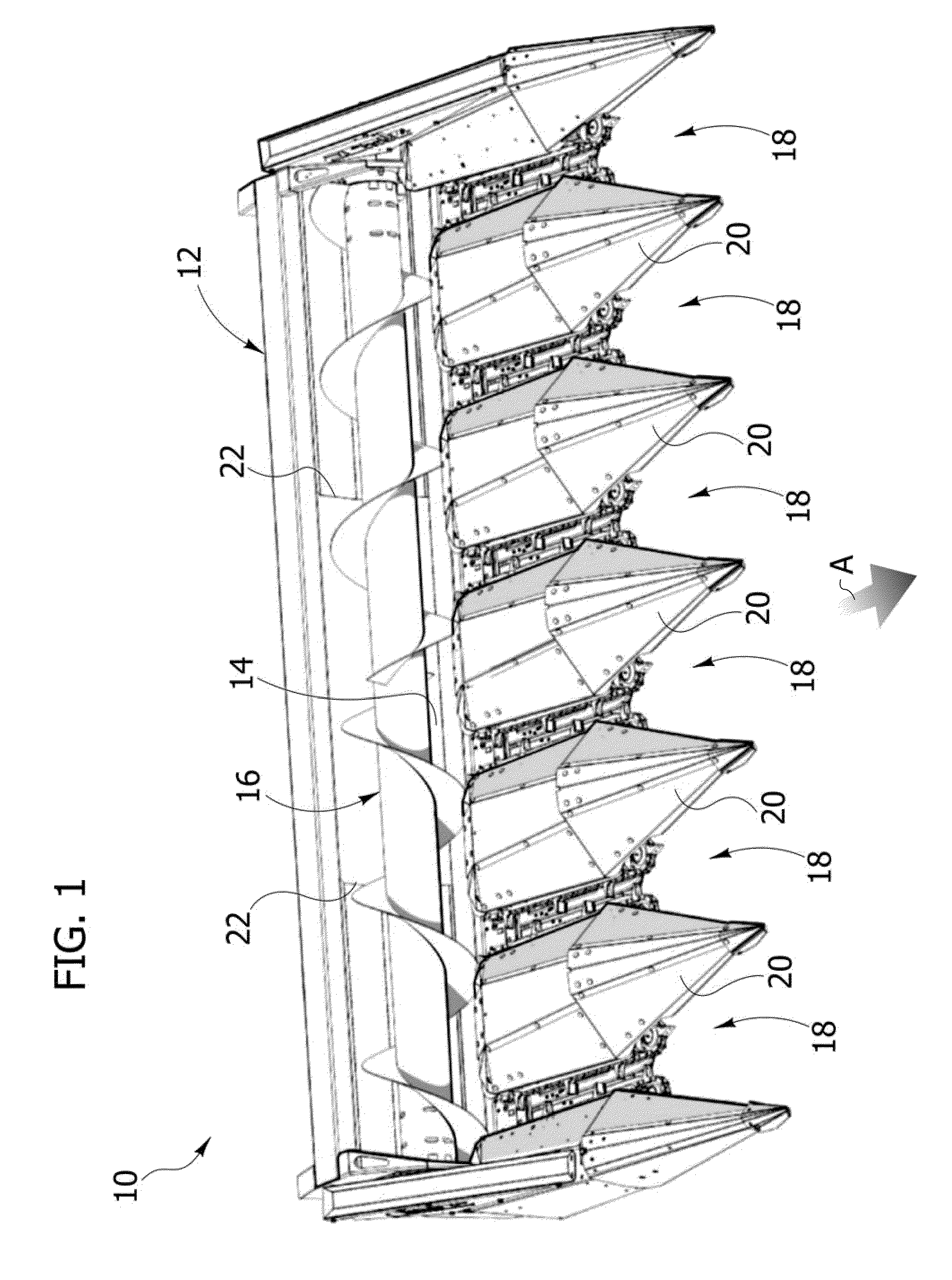 Machine for decreasing force exerted on maize during harvesting