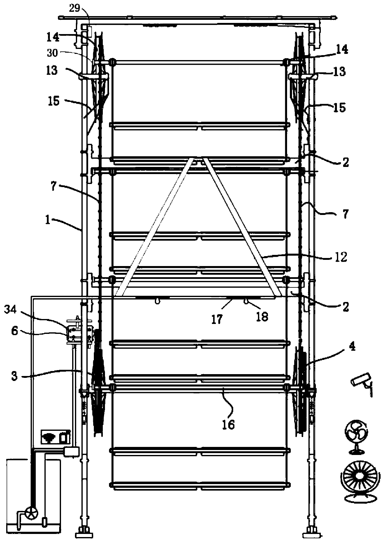 Vertical planting device and system