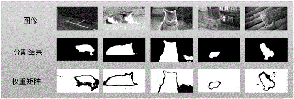 Video object segmentation method based on self-paced weak supervised learning