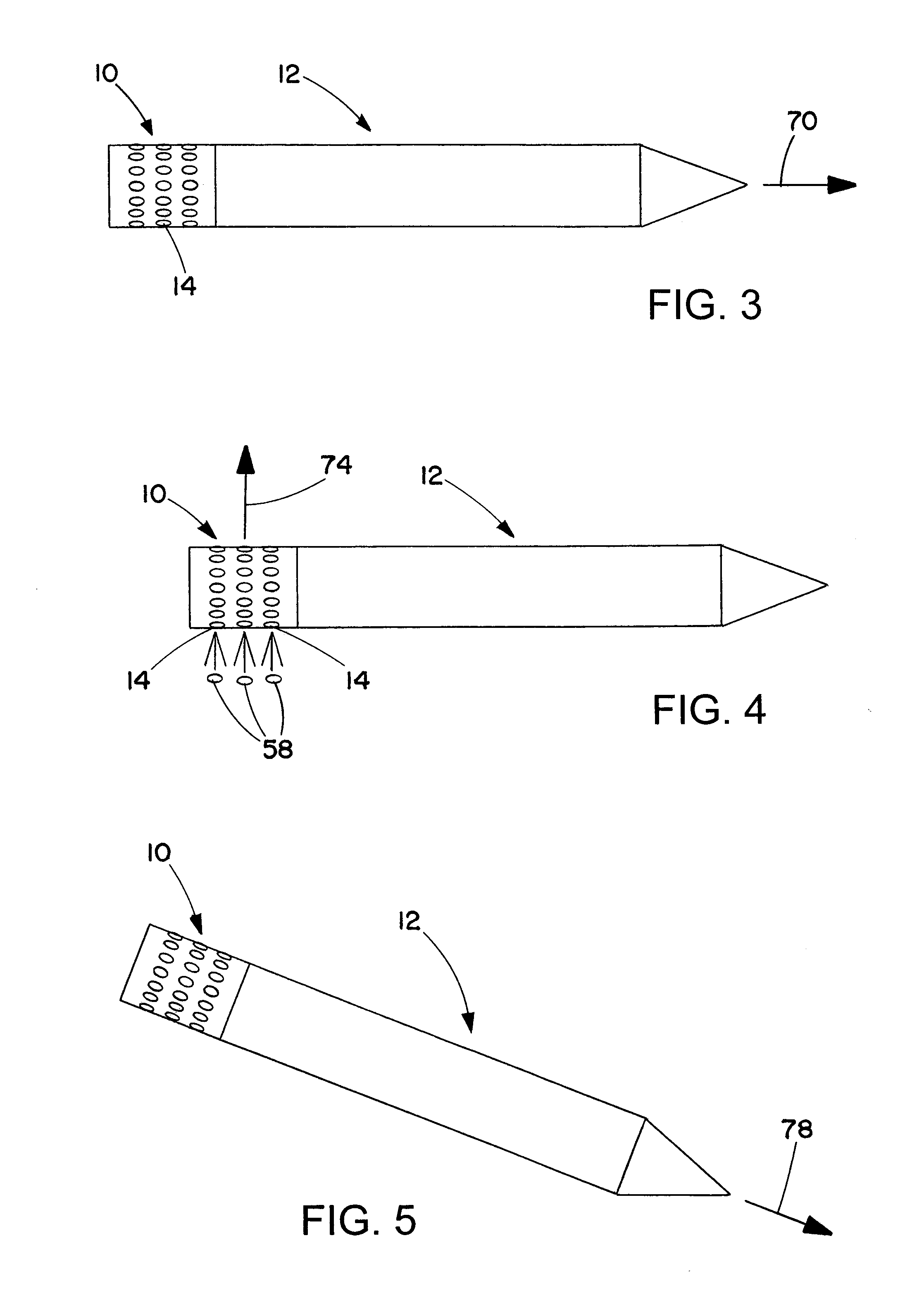 Thrust-producing device with detonation motor