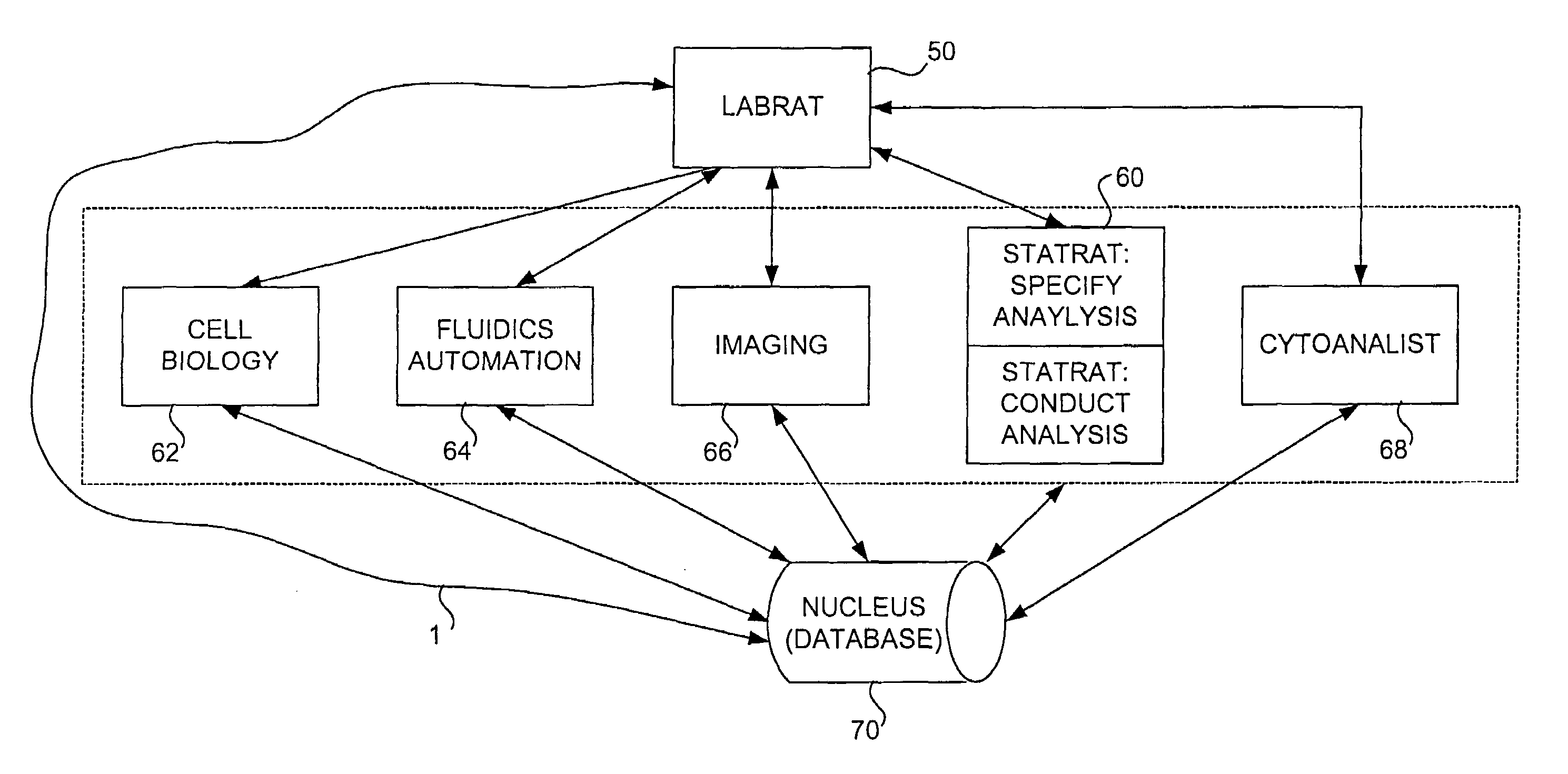 Method and apparatus for automated cellular bioinformatics