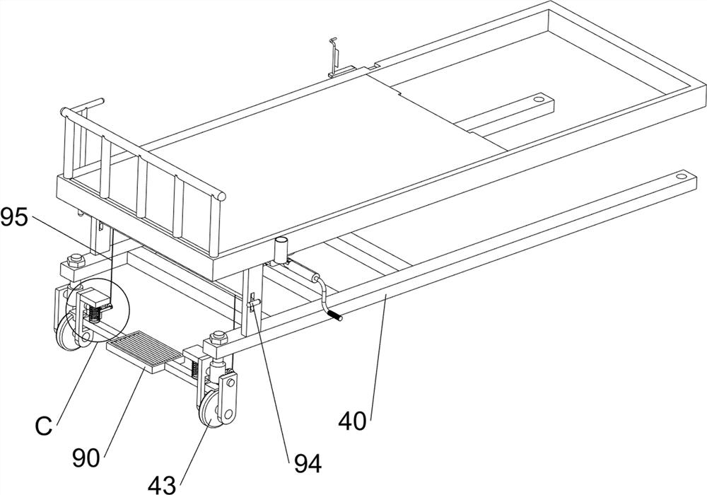 A medical device for assisting paralyzed bed patients to sit up