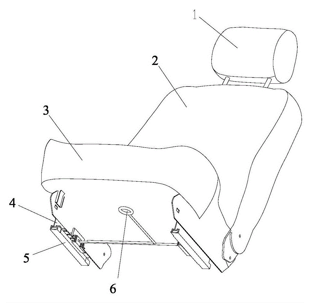 An intelligent sliding seat for preventing whiplash