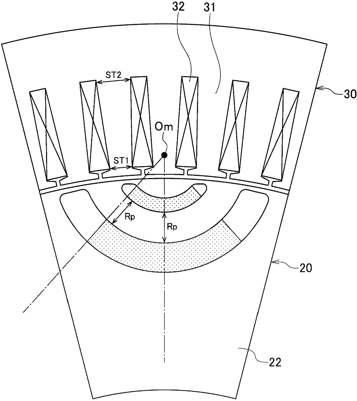 Rotor of rotary electric machine