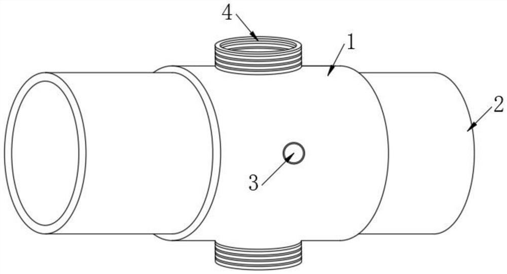 Building underground pipe gallery waterproof structure