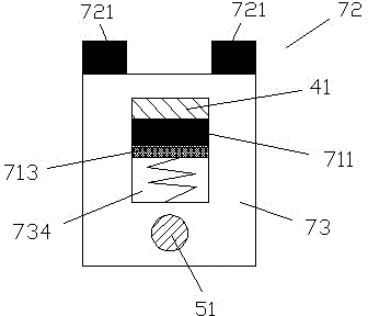 Electric power drawer cabinet device capable of pushing out under automatic control