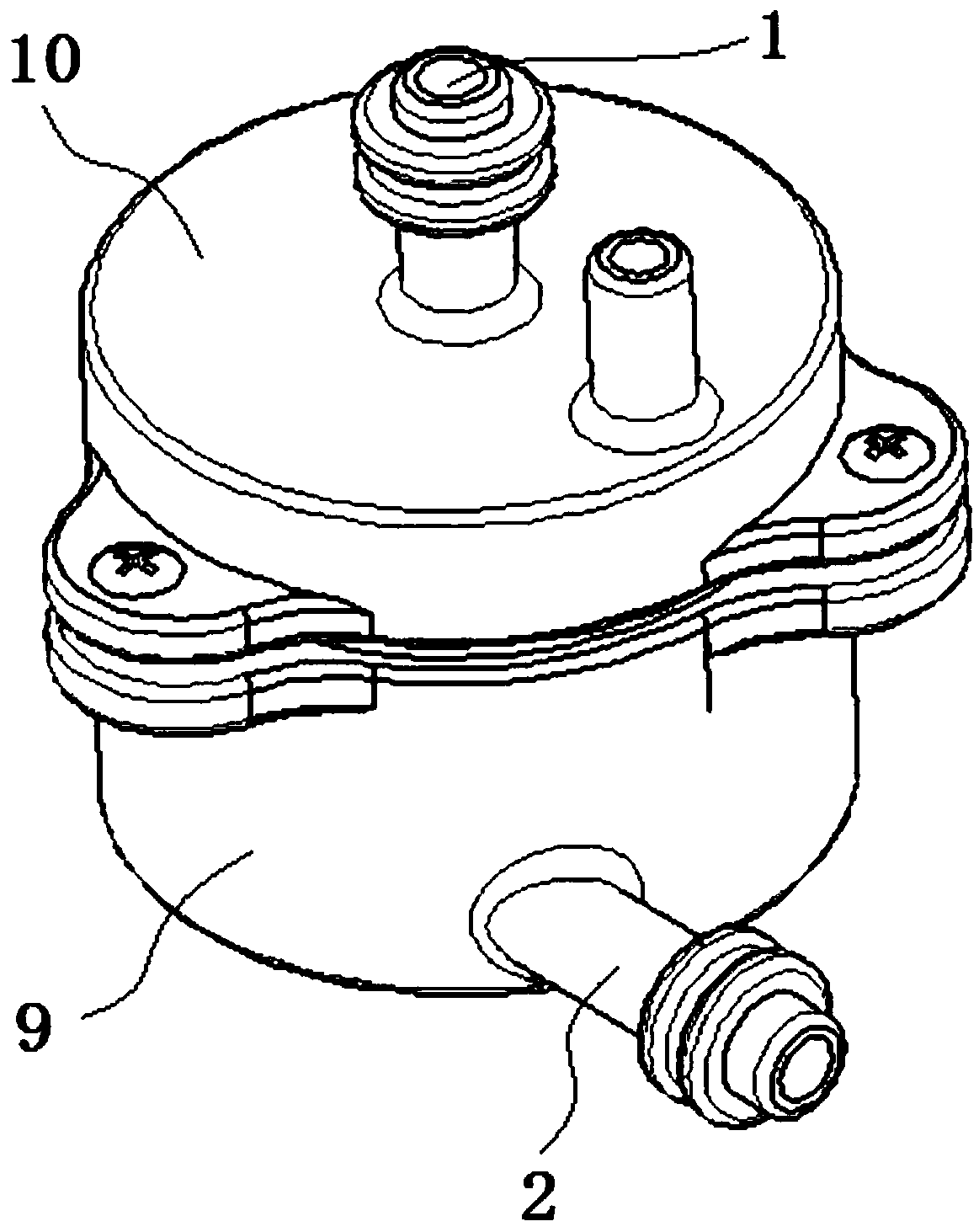 A centrifugal left ventricular assist device