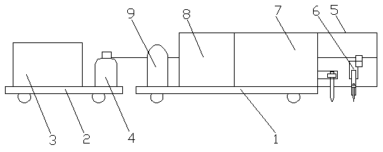 A rail cladding alloy method without cooling speed control