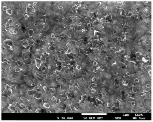 Method for preparing nano silicon through three-stage grinding