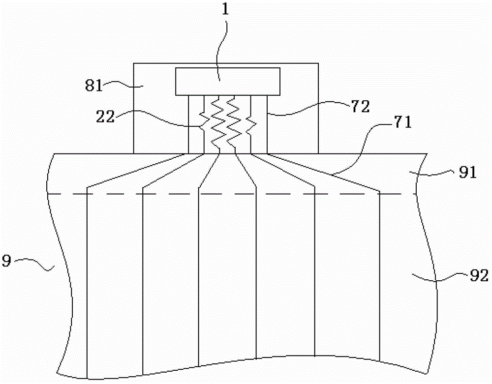 Display drive chip, display drive chip assembly and display device