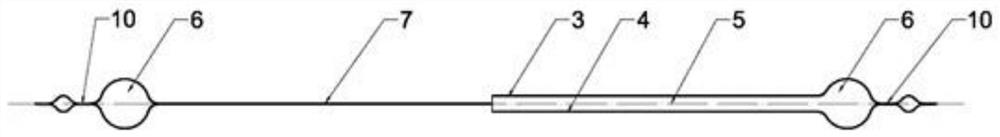 Black ceramic metal full-flow-channel solar heat collector and manufacturing method therefor